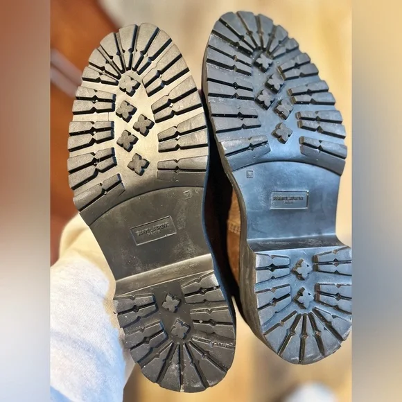 YVES SAINT LAURENT COMMANDO BOOT - Picture 9 of 14